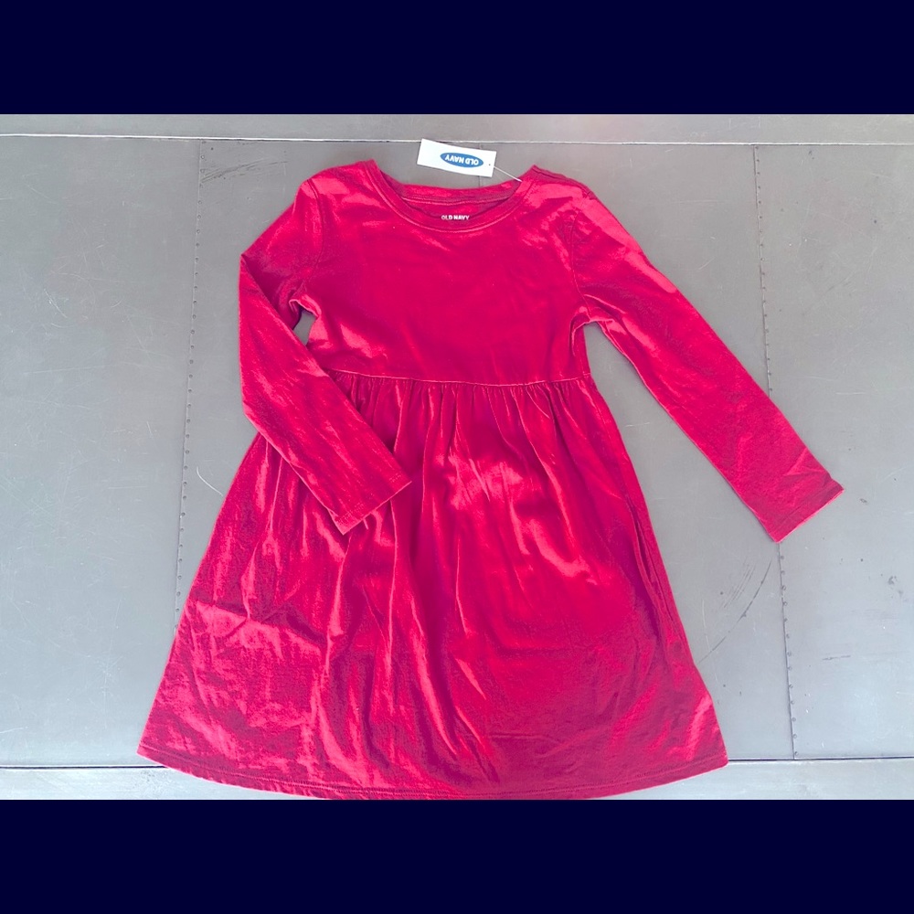 Old Navy Red Fit and Flare Dress NWT 4T
